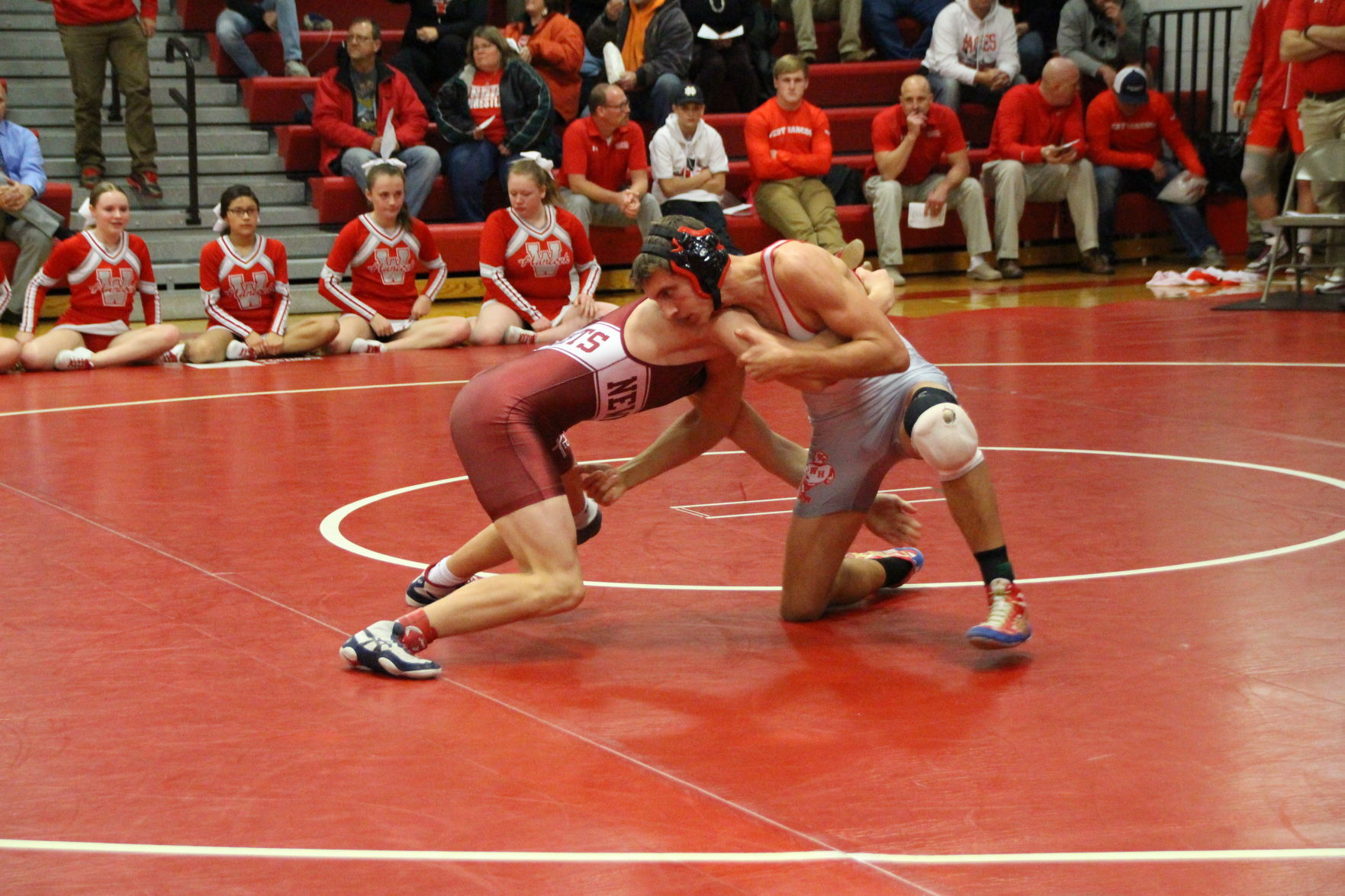 West Hancock wrestling vs Newman